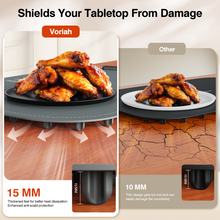 Load image into Gallery viewer, Food Warming Mat, Voriah Electric Warming Tray, Silicone Warming Mat for Food, Heating Mat for Food with 8 Adjustable Temperature 8 Hours Timing, Versatile Food Warmers for Parties Buffets