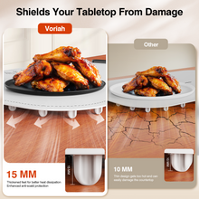 Load image into Gallery viewer, Food Warming Mat, Voriah Electric Warming Tray, Silicone Warming Mat for Food, Heating Mat for Food with 8 Adjustable Temperature 8 Hours Timing, Versatile Food Warmers for Parties Buffets(White)