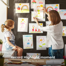 Load image into Gallery viewer, VORIAH Laminator Machine, 9 inch Laminating Machine, A4 Desktop Laminating Machine, Fast Warm-up, Personal Laminator for Home School Office Craft Card - White