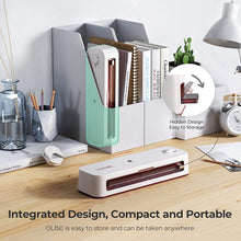 Load image into Gallery viewer, VORIAH Laminator, A4 Laminator Machine with Laminating Sheets, 9 inches Laminating Machine, Quick Warm-Up, Paper Trimmer, Corner Rounder, Personal Laminator for Teacher/Home/School/Office
