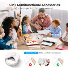 Load image into Gallery viewer, VORIAH Laminator, A4 Laminator Machine with Laminating Sheets, 9 inches Laminating Machine, Quick Warm-Up, Paper Trimmer, Corner Rounder, Personal Laminator for Teacher/Home/School/Office
