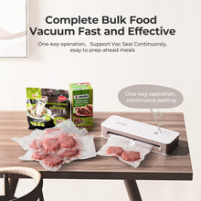 Load image into Gallery viewer, VORIAH 9-in-1 Vacuum Sealer Machine with Intelligent Vacuum Sealer Bag Detection and Starter Kit, Vertical Food Sealer Machine Storage, Both Auto&Manual Options, Automatic Vacuum Sealing System