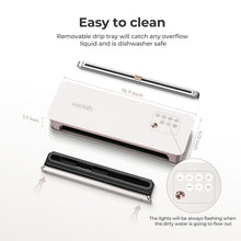 Load image into Gallery viewer, VORIAH 9-in-1 Vacuum Sealer Machine with Intelligent Vacuum Sealer Bag Detection and Starter Kit, Vertical Food Sealer Machine Storage, Both Auto&amp;Manual Options, Automatic Vacuum Sealing System
